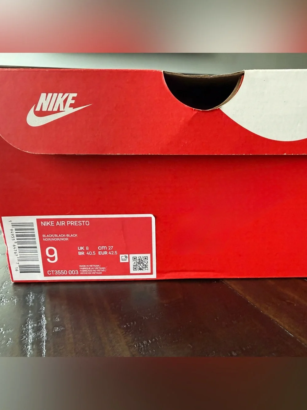 Nike Men's Presto - Size 9